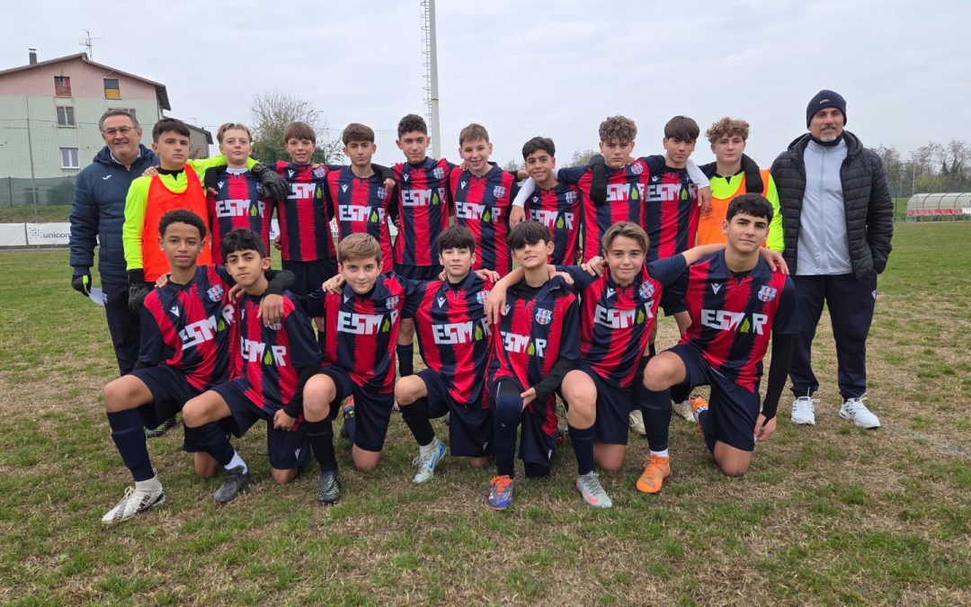 Pareggio degli Under 2012 contro il Castelnuovo Rangone: continua la crescita della squadra